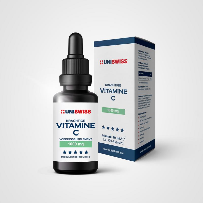 Uniswiss Vitamine C 10 Milliliter - DrogistWereld