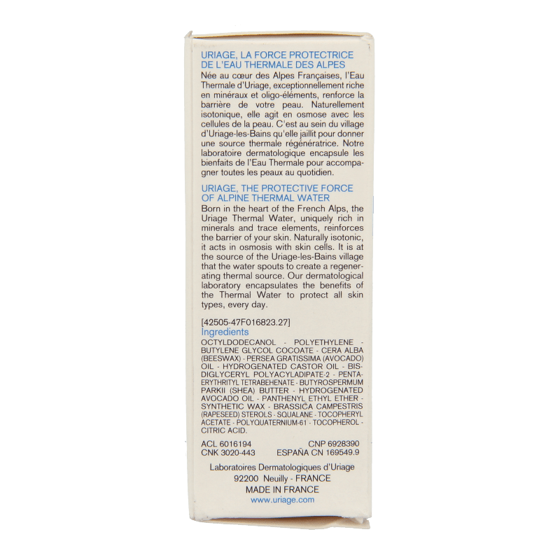 Uriage Bariederm kloven en barsten stick 22 Gram - DrogistWereld