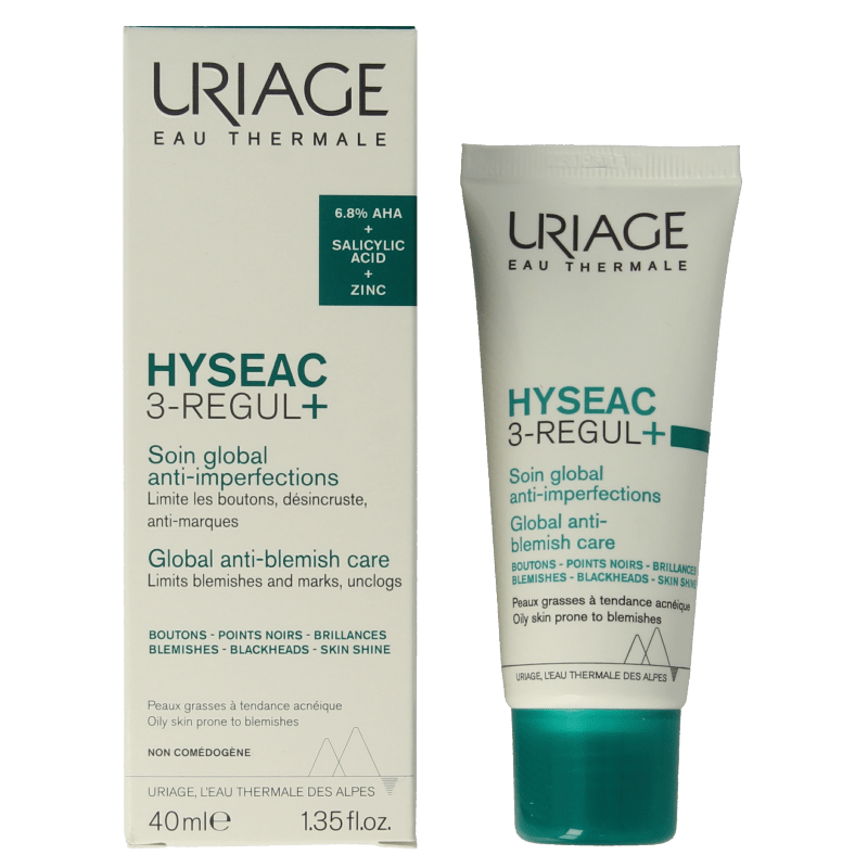 Uriage Hyseac 3 - regul+ 40 Milliliter - DrogistWereld