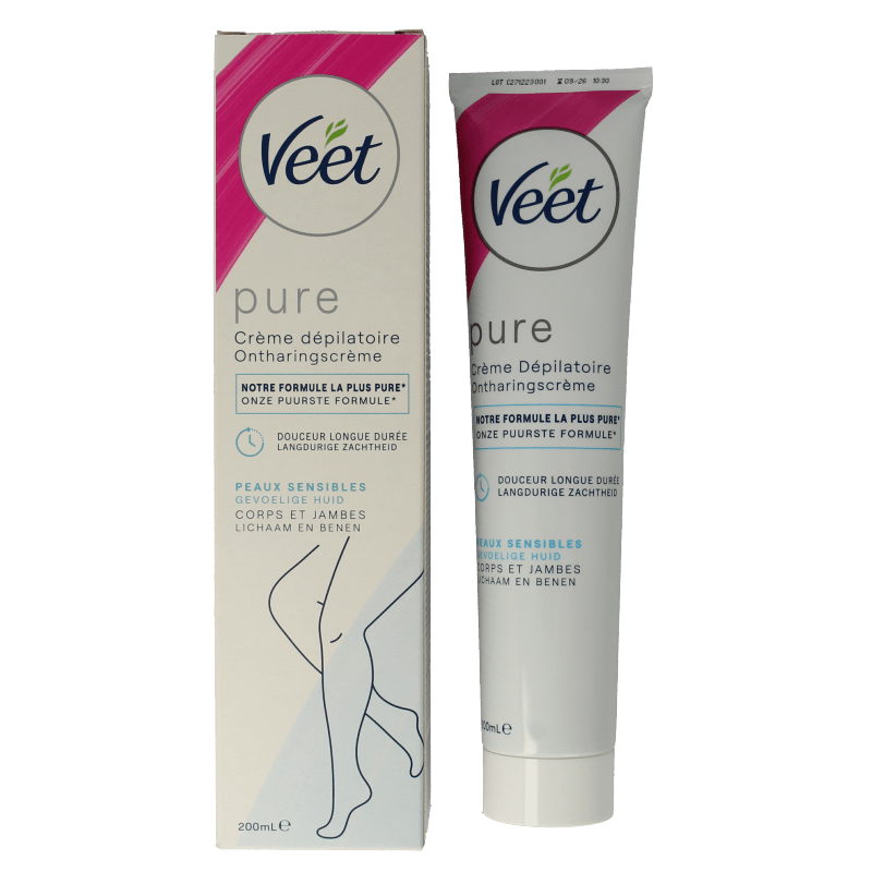 Veet Ontharingscreme gevoelige huid 200 Milliliter - DrogistWereld