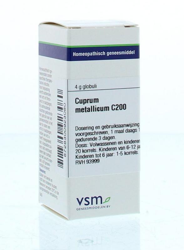 VSM Cuprum metallicum C200 4 Gram - DrogistWereld