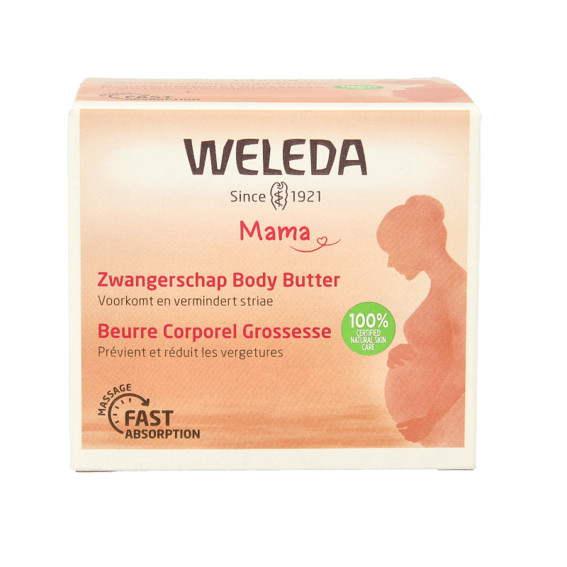 Weleda Body butter zwangerschap 150 Milliliter - DrogistWereld