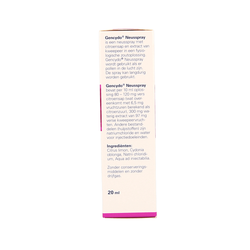 Weleda Gencydo neusspray 20 Milliliter - DrogistWereld