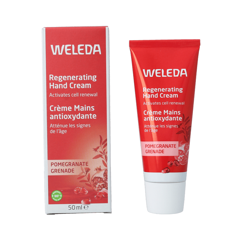 Weleda Granaatappel regenererende handcreme 50 Milliliter - DrogistWereld