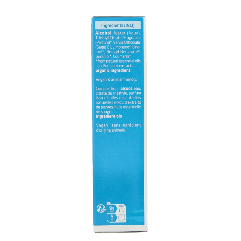 Weleda Salie deodorant spray 100 Milliliter - DrogistWereld