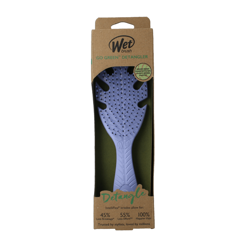 Wet Brush Go green detangler lavender 1 Stuks - DrogistWereld