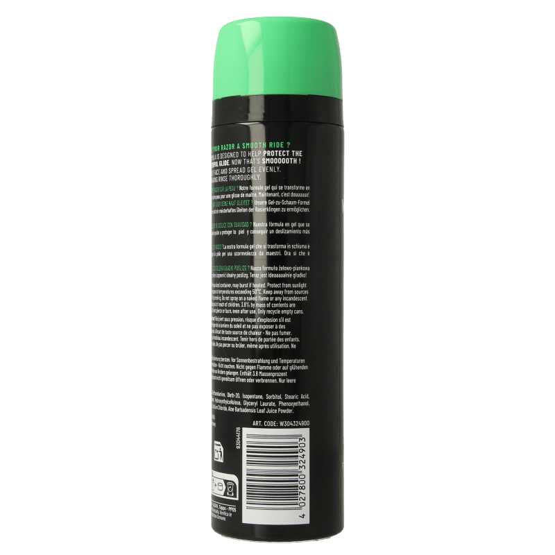Wilkinson Shave gel sensitive 200 Milliliter - DrogistWereld