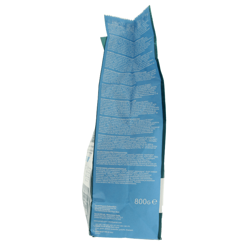 Yarrah Adult kattenvoer met vis bio 800 Gram - DrogistWereld