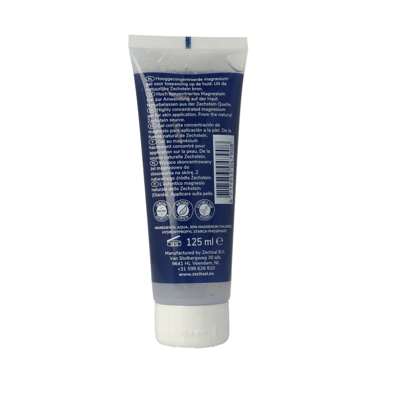 Zechsal Magnesium bodygel 125 Milliliter - DrogistWereld