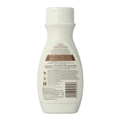 Palmers Coconut oil formula bodylotion 250.00 Milliliter