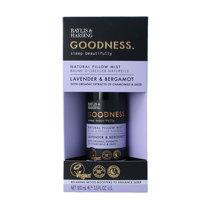 Baylis & Harding Goodness sleep pillow mist lavender & bergamot 100 Milliliter