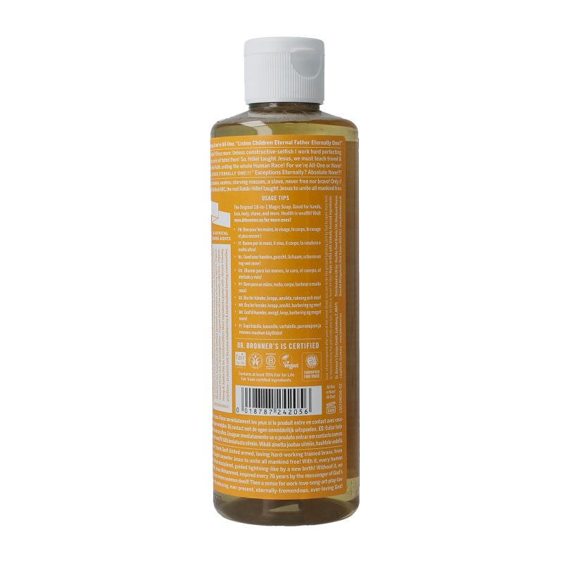 Dr. Bronner's Liquid soap citrus  240 Milliliter