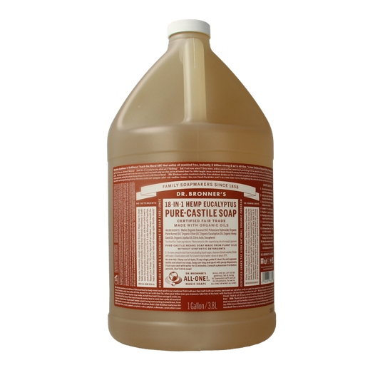 Dr Bronners Liquid soap eucalyptus 3800 Milliliter