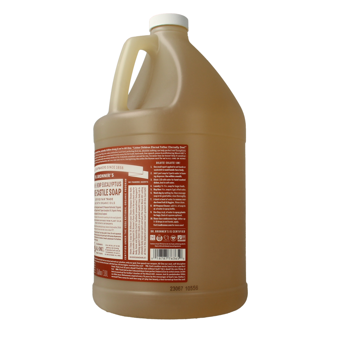Dr Bronners Liquid soap eucalyptus 3800.00 Milliliter