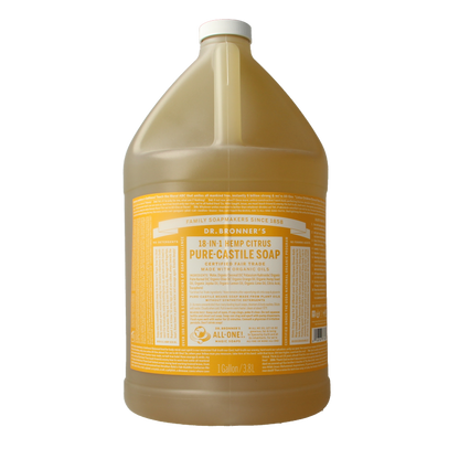Dr Bronners Liquid soap citrus 3800 Milliliter
