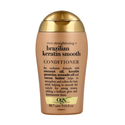 OGX Travelsize brazilian keratin smooth conditioner 88.7 Milliliter