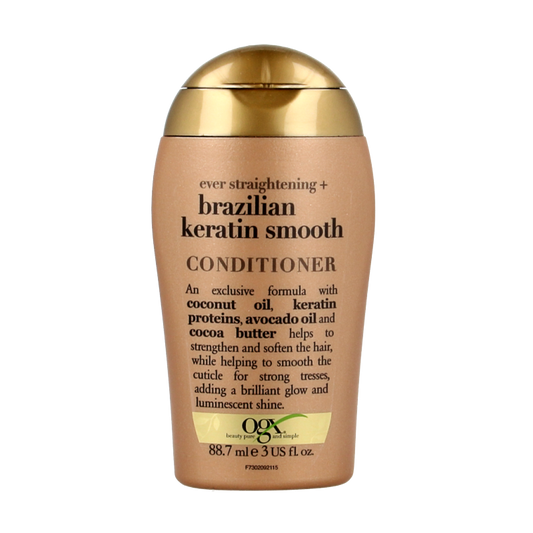 OGX Travelsize brazilian keratin smooth conditioner 88.7 Milliliter