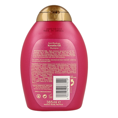 OGX Anti breakage keratin oil shampoo 385 Milliliter