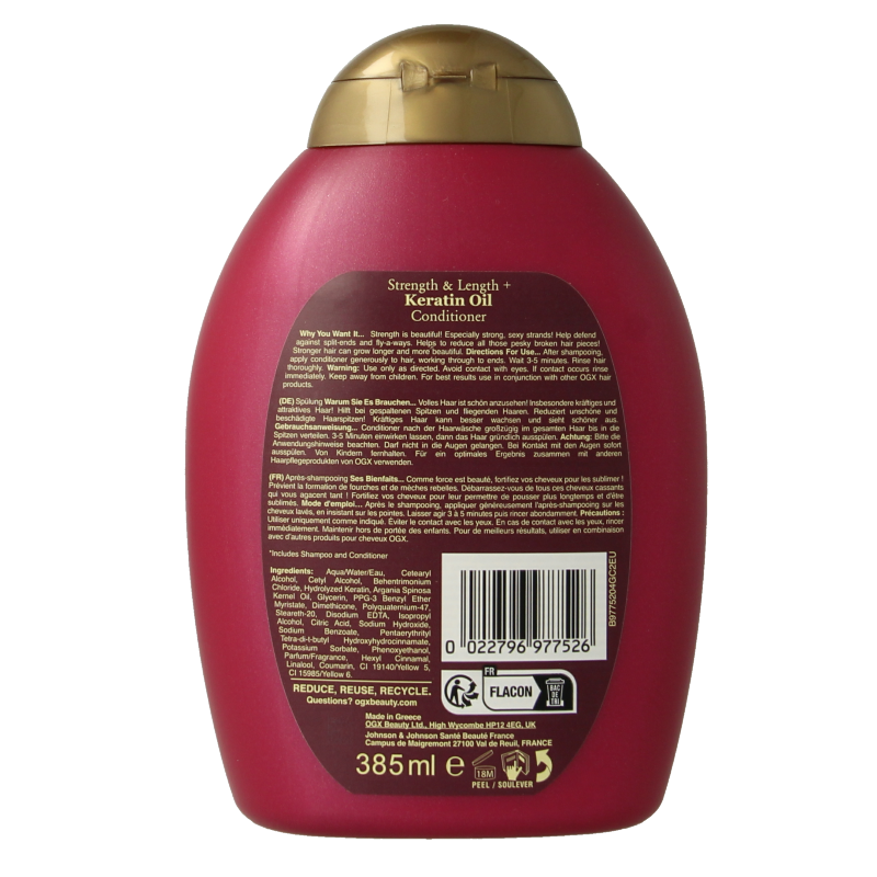 OGX Anti breakage keratin oil conditioner 385 Milliliter