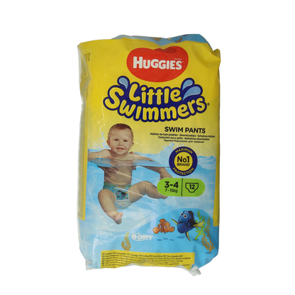 Huggies Little swimmers maat 3-4 7-15kg 12.00 Stuks