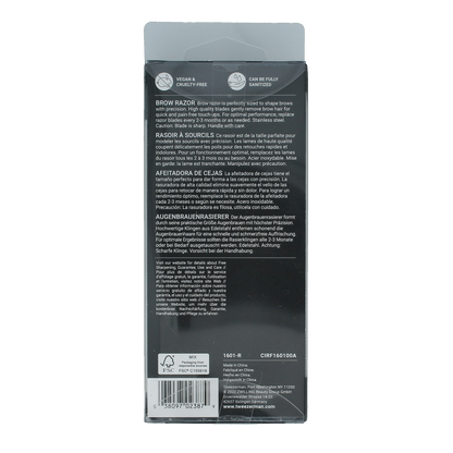 Tweezerman Brow razor 1 Stuks