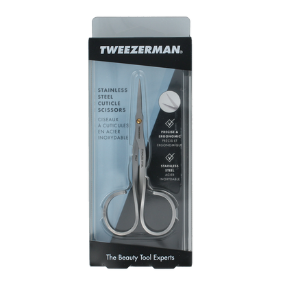 Tweezerman Nagelriemschaar stainless steel 1.00 Stuks