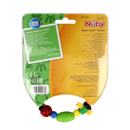 Nuby Speelse bijtketting bug-a-loop 1 Stuks