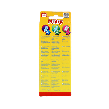 Nuby Tandenborstelsetje 3 Stuks