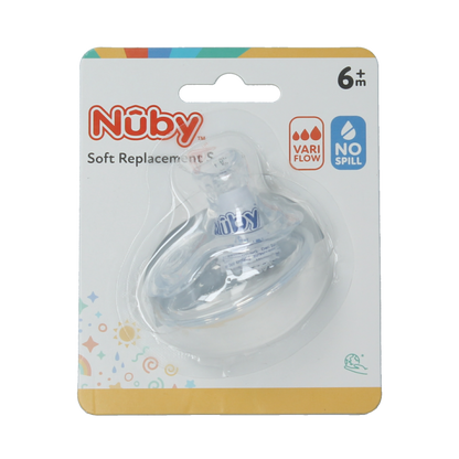Nuby Vervangspeen beker ID10052 1 Stuks