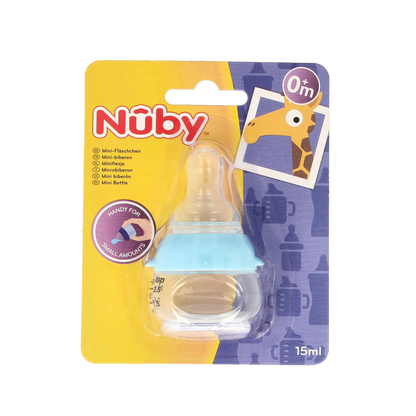 Nuby Mini flesje 15ml 0+ maanden 15 Milliliter