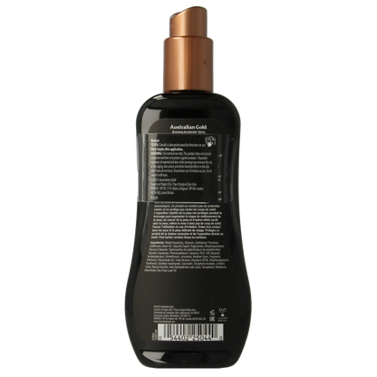 Australian Gold Dark tanning accelerator spray gel met bronzer  237 Milliliter