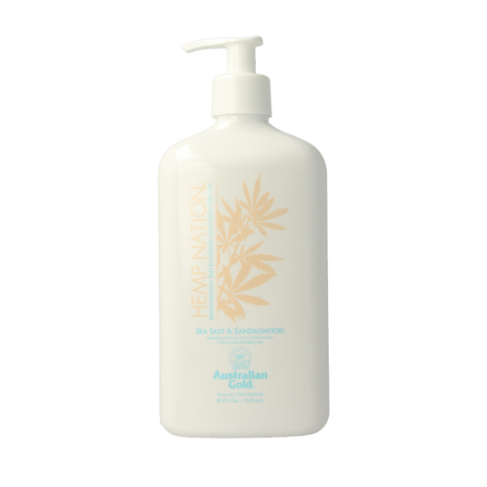 Australian Gold Hemp nation sea salt & sandalwood tan extender 535 Milliliter
