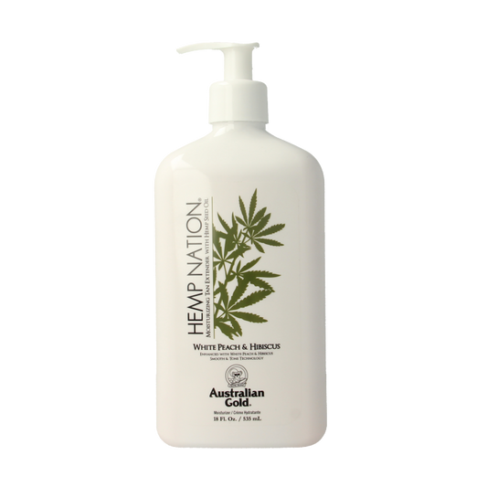 Australian Gold Hemp nation tan extender white peach hibiscus 535 Milliliter