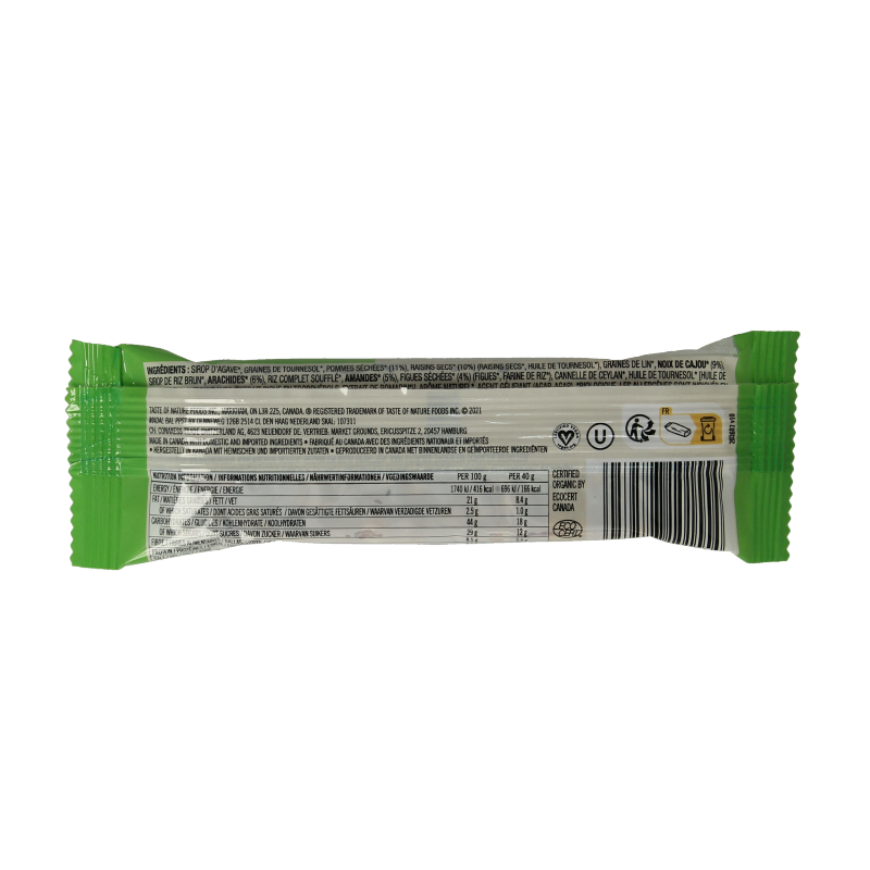 Taste Of Nature Apple granenreep bio 40 Gram