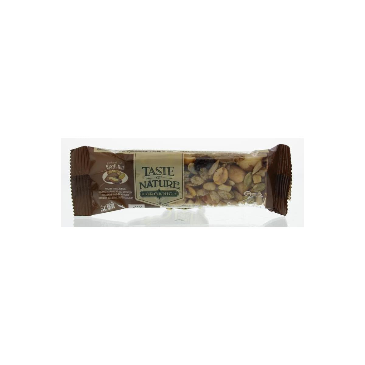 Taste Of Nature Brazilian nut granenreep  bio 40 Gram