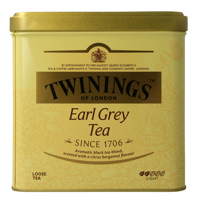 Twinings Earl grey blik 500 Gram