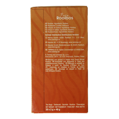 Twinings Rooibos 20 Zakjes