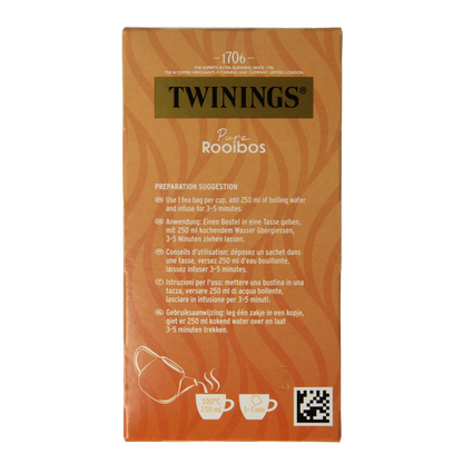 Twinings Rooibos 20 Zakjes