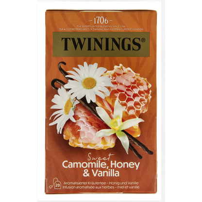Twinings Kamille honing vanille 20 Zakjes