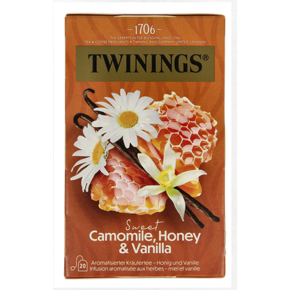 Twinings Kamille honing vanille 20.00 Zakjes