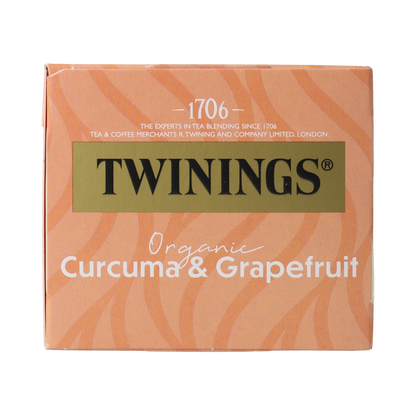 Twinings Curcuma & grapefruit bio 20.00 Zakjes