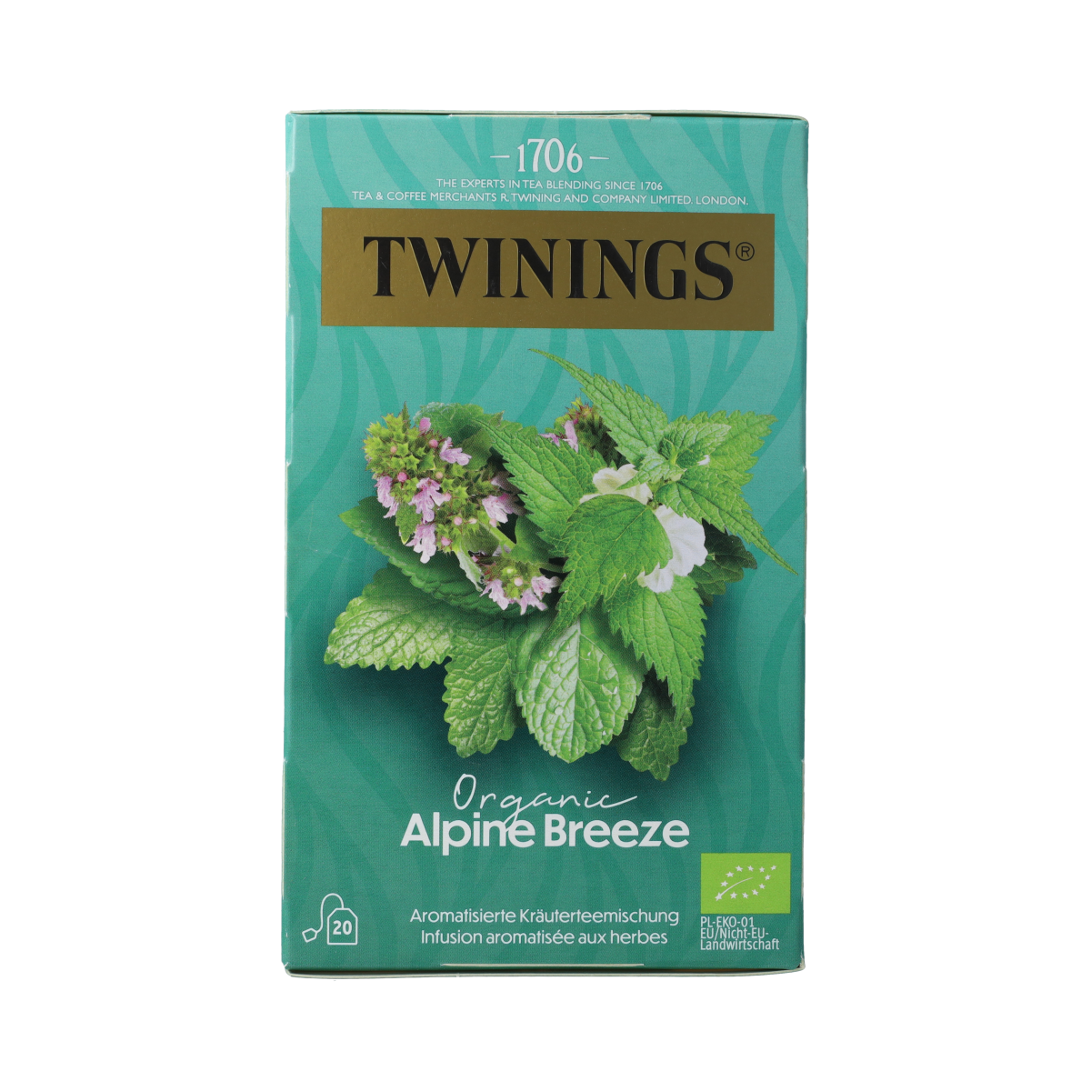 Twinings Alpine breeze bio 20.00 Zakjes