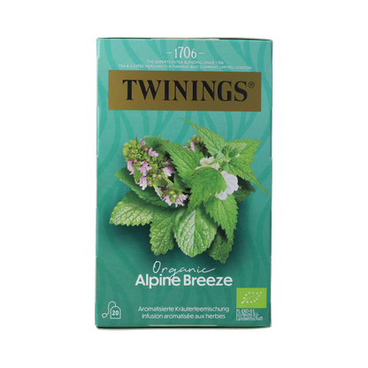 Twinings Alpine breeze bio 20.00 Zakjes