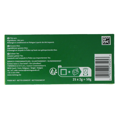 Twinings Pure groene thee 25 Zakjes