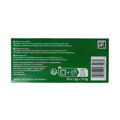 Twinings Pepermunt 25 Zakjes