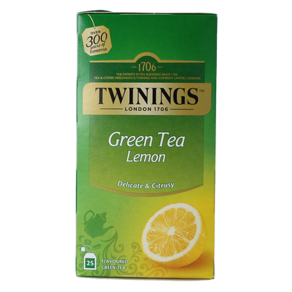 Twinings Groene thee citroen 25 Zakjes