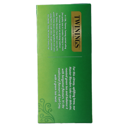 Twinings Green tea earl grey 25 Zakjes