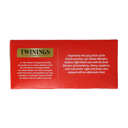 Twinings Red fruits tea 25.00 Zakjes