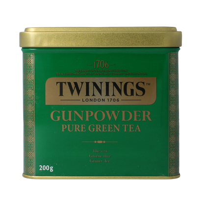 Twinings Gunpowder blik natural 200 Gram