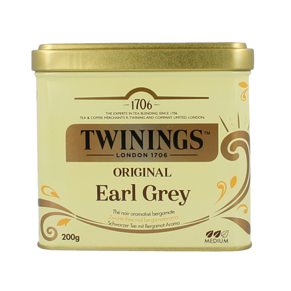 Twinings Earl grey thee blik 200.00 Gram